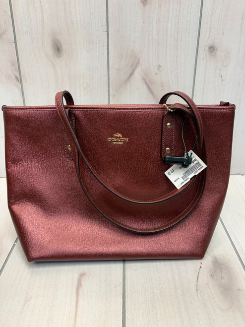Vist Large View of Product Image Which is Used Coach Large Leather Handbag