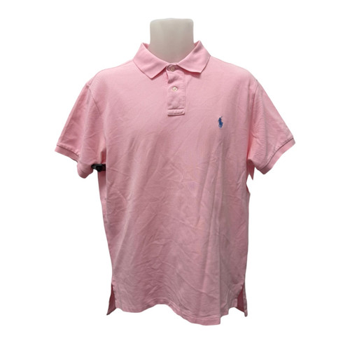 Vist Large View of Product Image Which is Used Polo Ralph Lauren Mens Short Sleeve Top L/16-16.5
