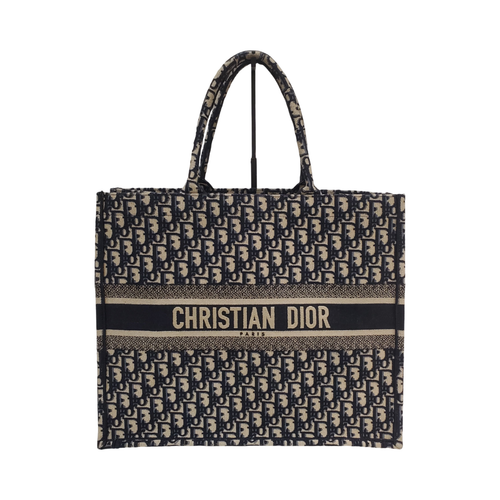 Vist Large View of Product Image Which is Used Christian Dior Large Dior Book Tote