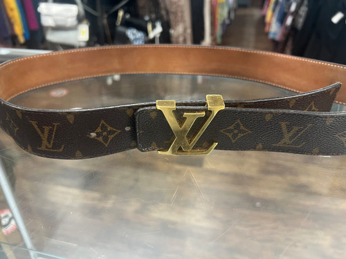 Vist Large View of Product Image Which is Used Louis Vuitton Mens Belt 32W