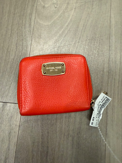 Vist Large View of Product Image Which is Used Michael Michael Kors Leather Wallet