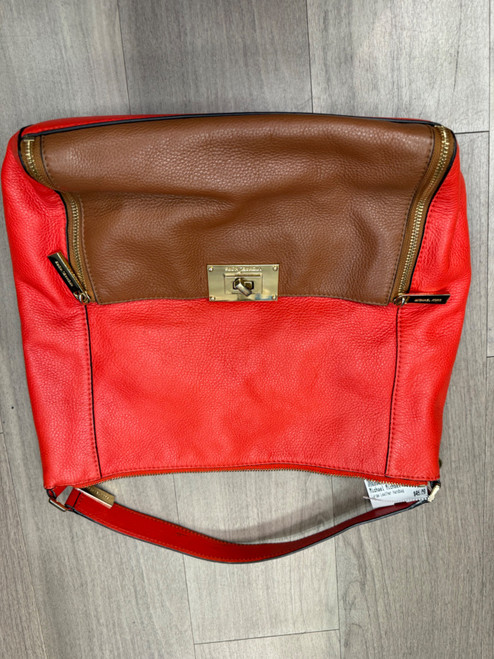 Vist Large View of Product Image Which is Used Michael Michael Kors Large Leather Handbag