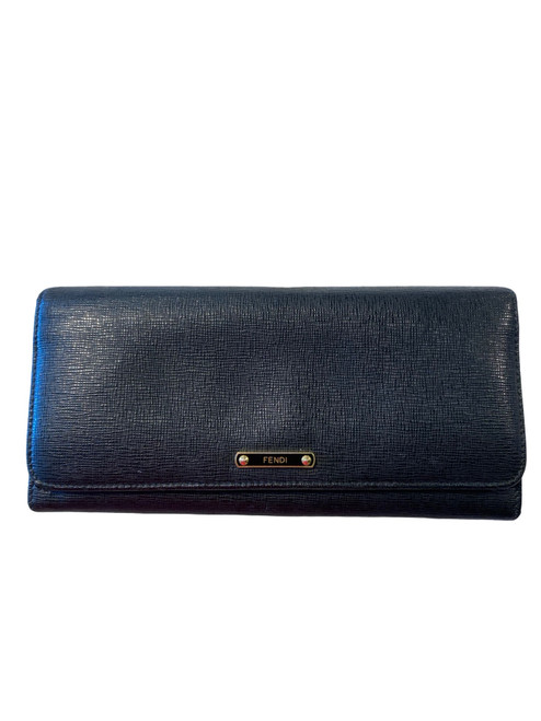 Vist Large View of Product Image Which is Used Fendi Leather Wallet