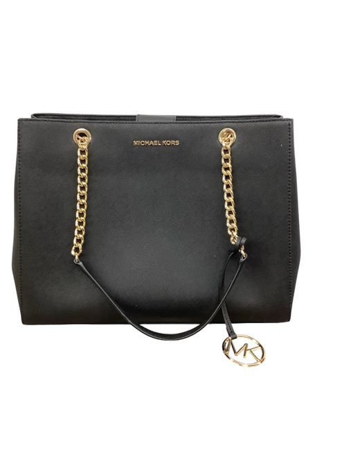 Vist Large View of Product Image Which is Used Michael Kors Large Leather Handbag