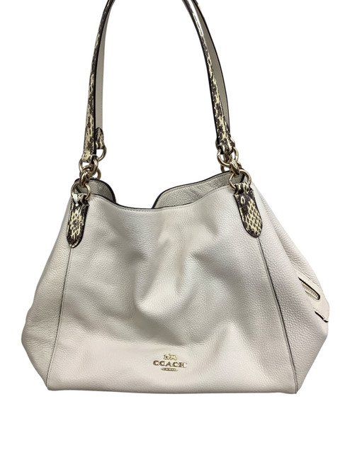 Vist Large View of Product Image Which is Used Coach Large Leather Handbag