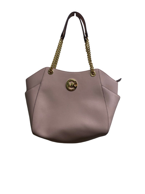 Vist Large View of Product Image Which is Used Michael Michael Kors Small Leather Handbag
