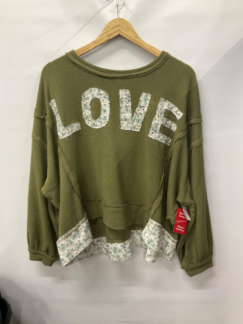Vist Large View of Product Image Which is Used POL Long Sleeve Top S-4/6