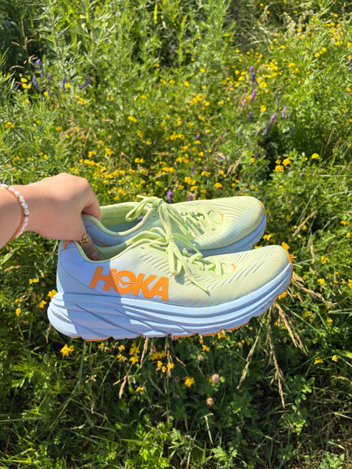 Vist Large View of Product Image Which is Used Hoka Performance Shoes 9.5