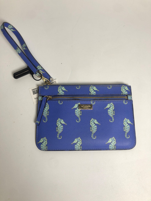 Vist Large View of Product Image Which is Used Kate Spade New York Leather Wristlet