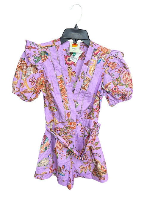 Vist Large View of Product Image Which is Used Farm Rio Romper XXS