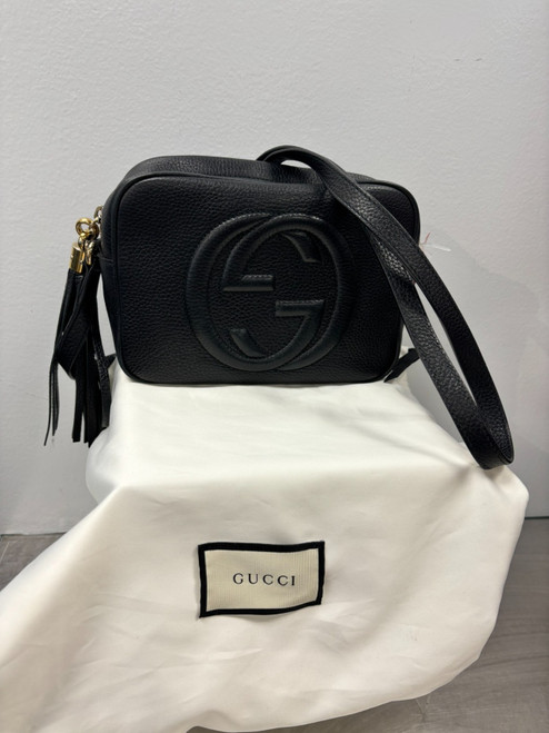 Vist Large View of Product Image Which is Used Gucci Small Leather Handbag