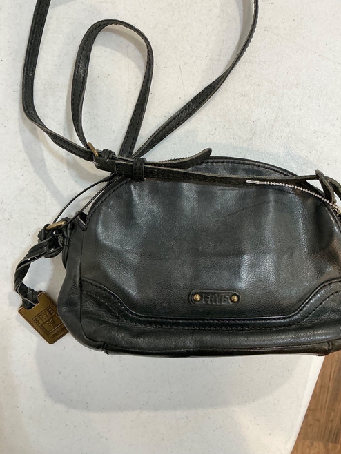 Vist Large View of Product Image Which is Used Frye Small Leather Handbag