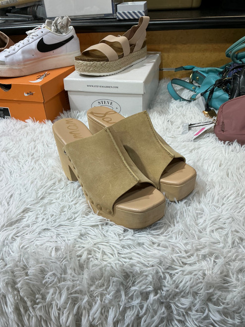 Vist Large View of Product Image Which is Used Sam Edelman Wedge Sandals 8