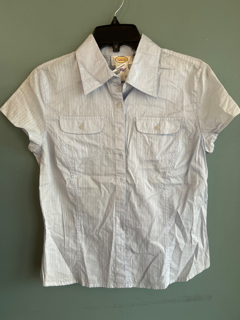 Vist Large View of Product Image Which is Used Talbots Short Sleeve Top M-8/10