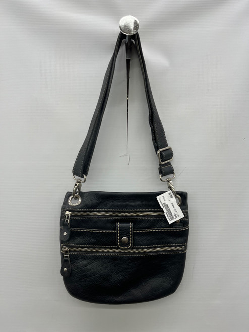 Vist Large View of Product Image Which is Used Roots Small Leather Handbag