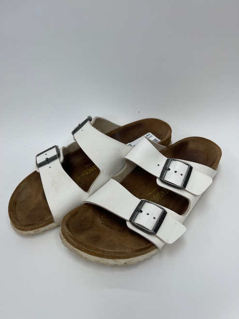 Vist Large View of Product Image Which is Used Birkenstock Sandals 10 As Is