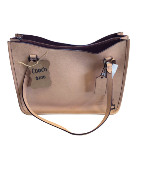Vist Large View of Product Image Which is Used Coach Xlarge Leather Handbag