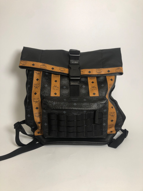 Vist Large View of Product Image Which is Used MCM Munchen Large Leather Handbag