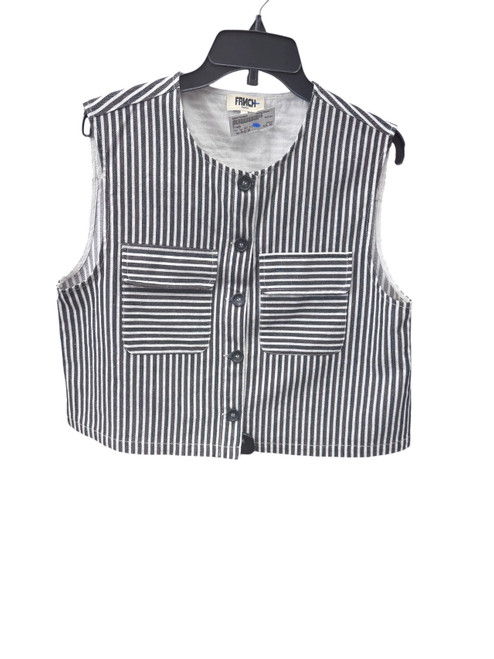 Vist Large View of Product Image Which is Used Frnch Tank Top M-8/10