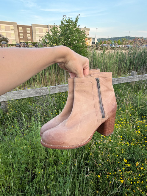 Vist Large View of Product Image Which is Used Frye Ankle Boots 7.5
