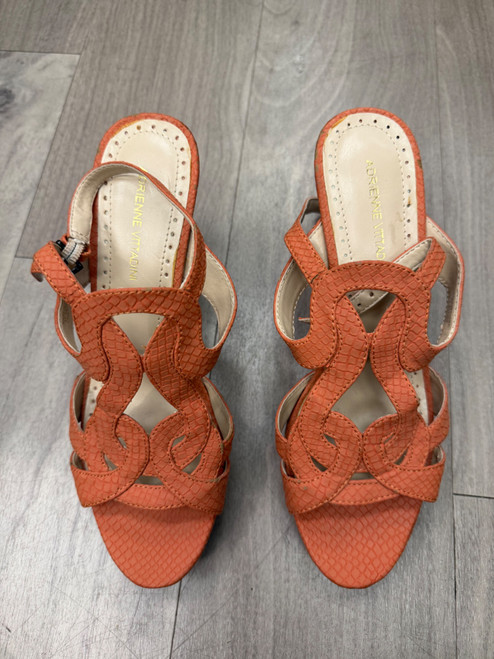 Vist Large View of Product Image Which is Used Adrienne Vittadini Wedge Sandals 7