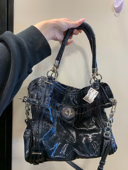Vist Large View of Product Image Which is Used Coach Large Leather Handbag