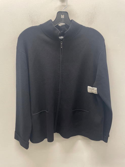 Vist Large View of Product Image Which is Used Black Eileen Fisher Short Light Jacket L-12/14