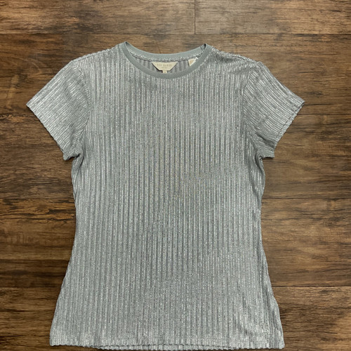 Vist Large View of Product Image Which is Used Ted Baker London Short Sleeve Top XS-0/2