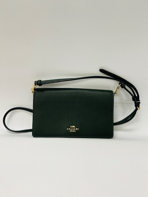Vist Large View of Product Image Which is Used Coach Leather Wristlet