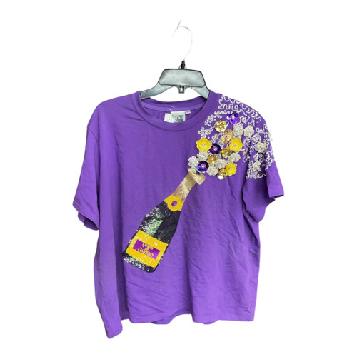 Vist Large View of Product Image Which is Used QOS Unbranded Short Sleeve Top L-12/14