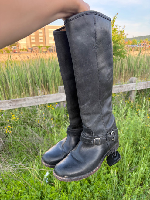 Vist Large View of Product Image Which is Used Frye Tall Boots 7