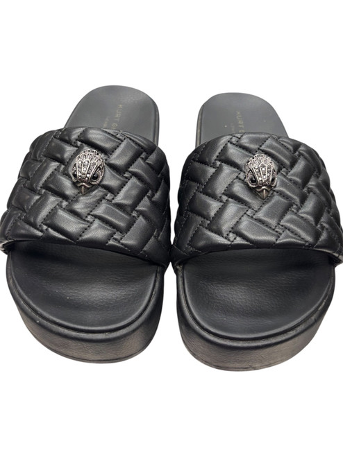 Vist Large View of Product Image Which is Used Kurt Geiger Wedge Sandals 9