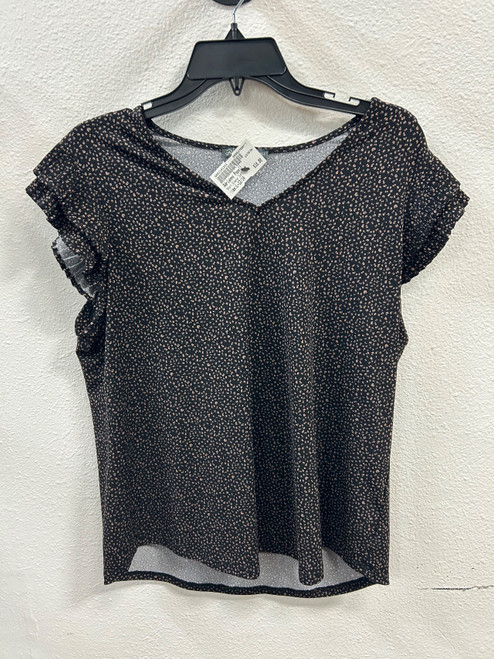 Vist Large View of Product Image Which is Used Adrianna Papell Short Sleeve Top L-12/14
