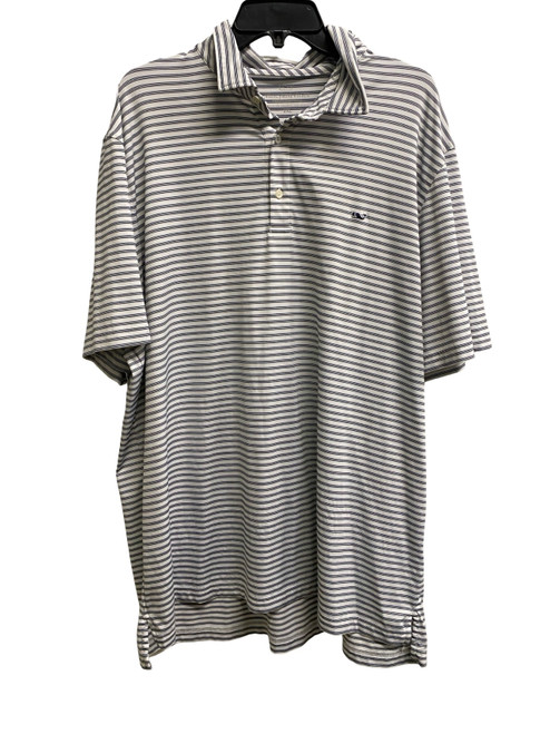 Vist Large View of Product Image Which is Used Vineyard Vines Mens Short Sleeve Top 2X/18-18.5