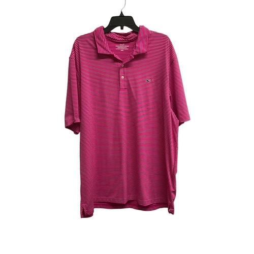 Vist Large View of Product Image Which is Used Vineyard Vines Mens Short Sleeve Top 2X/18-18.5