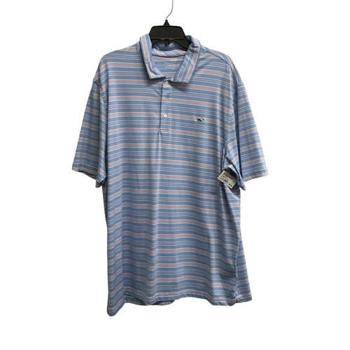 Vist Large View of Product Image Which is Used Vineyard Vines Mens Short Sleeve Top 2X/18-18.5