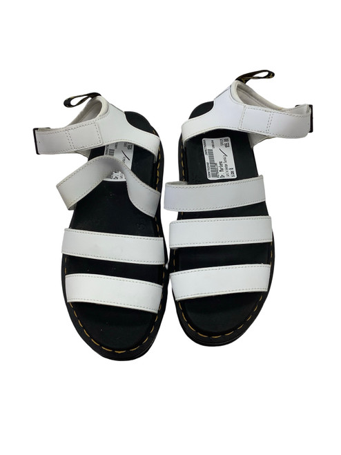 Vist Large View of Product Image Which is Used Dr. Martens Wedge Sandals 8