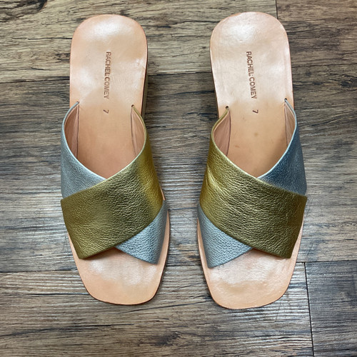 Vist Large View of Product Image Which is Used Rachel Comey Wedge Sandals 7