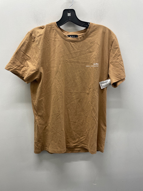 Vist Large View of Product Image Which is Used Brown Apc Mens Short Sleeve Top S/14-14.5