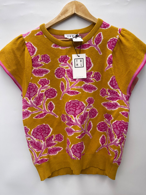 Vist Large View of Product Image Which is Used THML Short Sleeve Sweater L-12/14