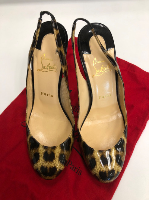 Vist Large View of Product Image Which is Used Christian Louboutin High Heels 7.5