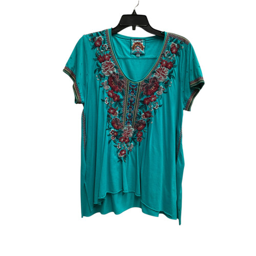 Vist Large View of Product Image Which is Used Johnny Was Short Sleeve Top L-12/14