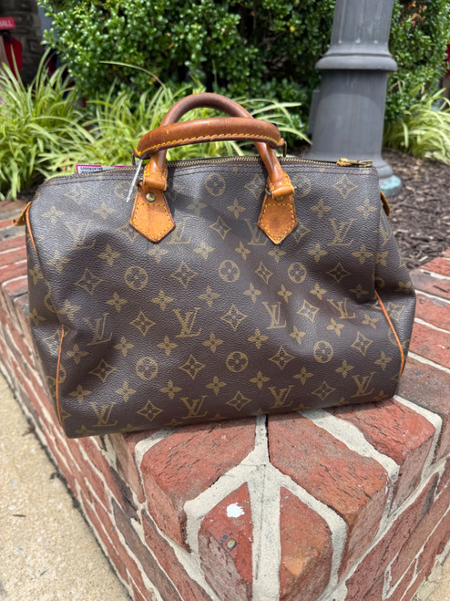 Vist Large View of Product Image Which is Used Louis Vuitton Speedy Handbag