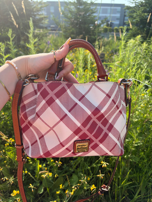 Vist Large View of Product Image Which is Used Dooney & Bourke Large Leather Handbag
