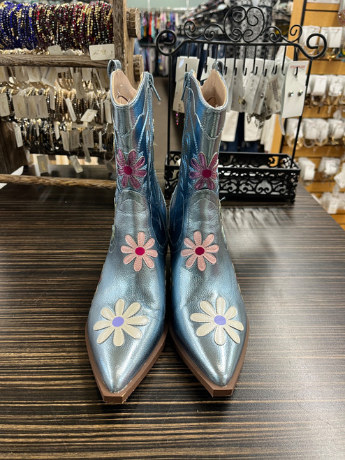 Vist Large View of Product Image Which is Used Betsey Johnson Ankle Boots 7.5