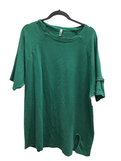 Vist Large View of Product Image Which is Long, baggy, zipper on sleeve