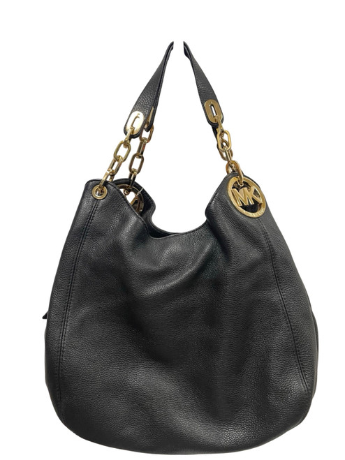 Vist Large View of Product Image Which is Used Michael Michael Kors Large Leather Handbag