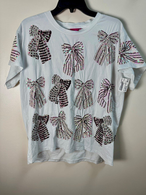 Vist Large View of Product Image Which is Used Queen of Sparkle Short Sleeve Top M-8/10