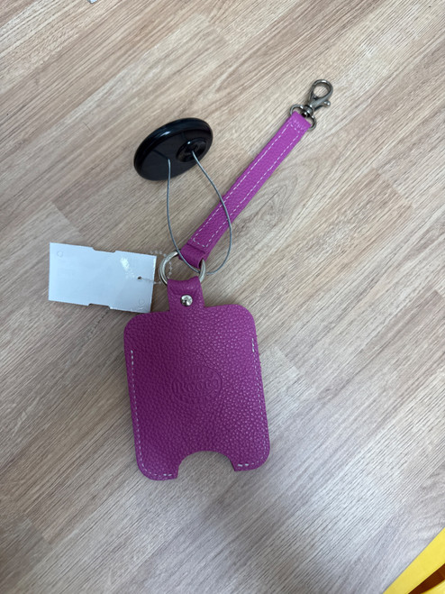 Vist Large View of Product Image Which is Used Roots Leather Wristlet
