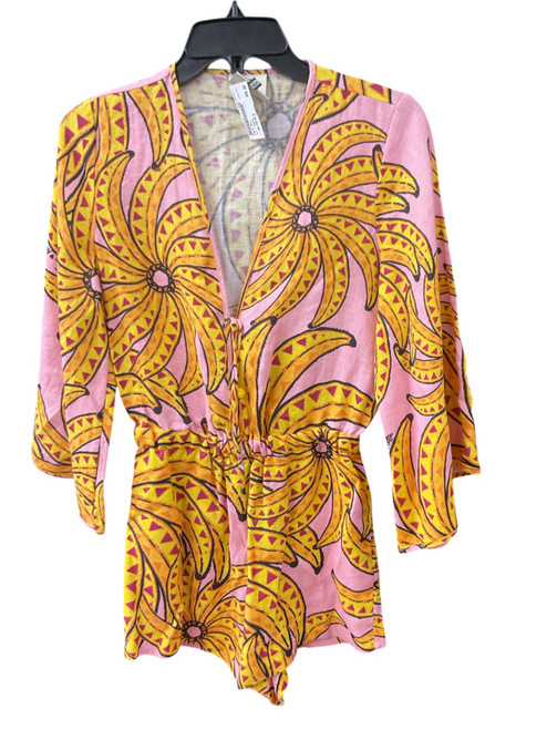 Vist Large View of Product Image Which is Used Farm Rio Romper XS-0/2